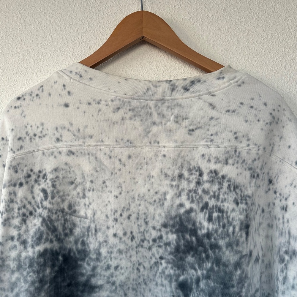lululemon Perfectly Oversized Long Sleeve Crew Pullover Sweater XL Marble Dye - Picture 5 of 6